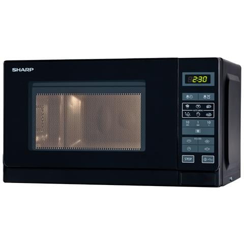R-242 BKW forno a microonde Nero Solo microonde Superficie piana 20 L 800 W - Foto 1