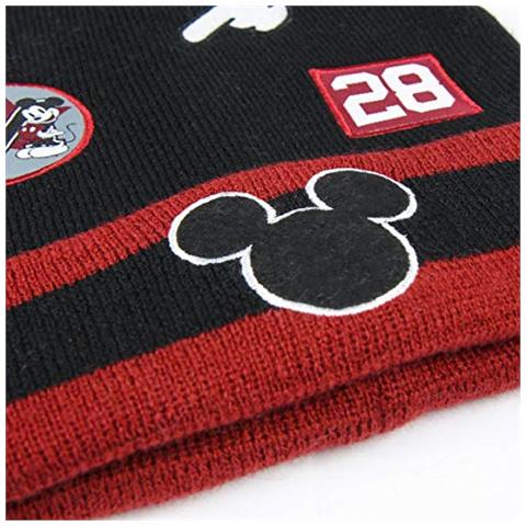 Cappello Pompon Mickey Berretto In Maglia, Nero (negro 27), Produttore Taglia Unica Unisex-adulto - Foto 2