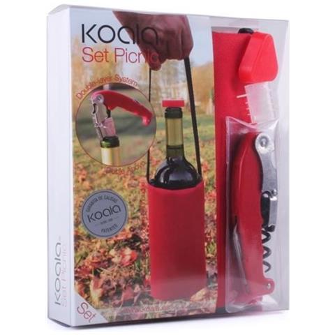 6442rr01 Frigo Borsa Per Vino E Cavatappi Tappo Dosatore Antigoccia - Foto 3