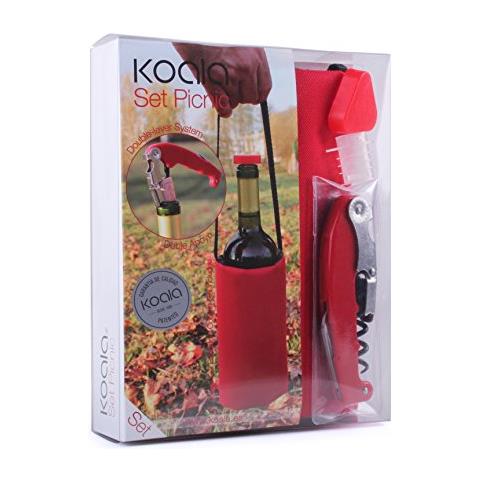 6442rr01 Frigo Borsa Per Vino E Cavatappi Tappo Dosatore Antigoccia - Foto 2