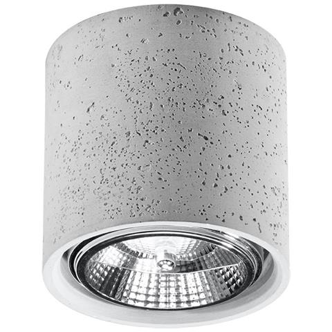 Downlight Da Superficie Incasso Grigio Chiaro Gu10 - Foto 1