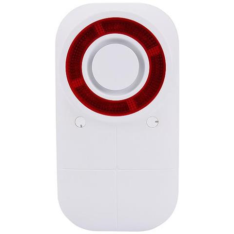 6115 Sirena Wireless Siren Esterno Rosso, Bianco - Foto 1
