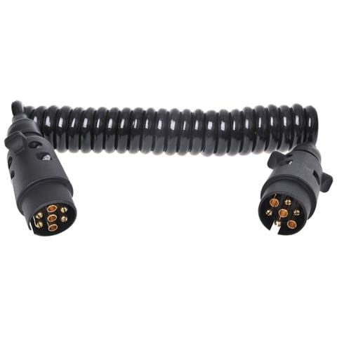 Cavo a Spirale 3 m con spina 2x7 - Foto 1