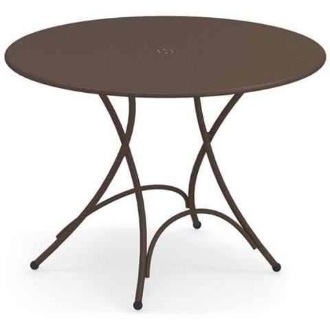 Tavolo Pigalle Ø 105 Cm 904 - Marrone D' India - Foto 1