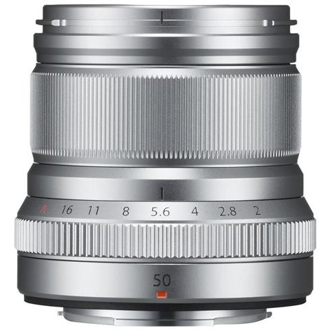 XF 50mm F2.0 R WR MILC / SRL Telephoto lens Argento - Foto 1