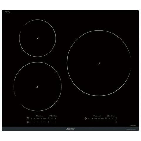 Piano Cottura A Induzione 60cm 3 Fuochi 7400w Nero - Spi9544b - Foto 1