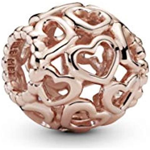 780964 Bead Charm Donna, Oro Rosa - Foto 1
