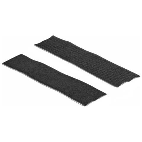 Nastro Velcro Autoadesivo 5 m x 50 mm Nero - Foto 2