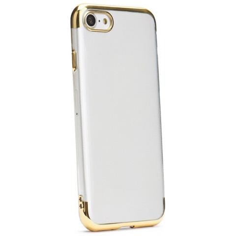 Maxy Elctro Slim Custodia Tpu Silicone Cover Case Per Apple Iphone 11 Pro Max Trasparente Gold - Foto 1