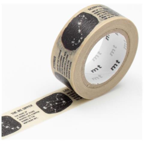 Nastro Adesivo Per I Bambini - Costellazioni - 1,5 Cm X 7 M - Foto 1