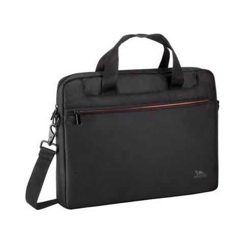 8033bk Borsa A Tracolla Per Notebook 15.6"" In Poliestere Colore Nero - Foto 1
