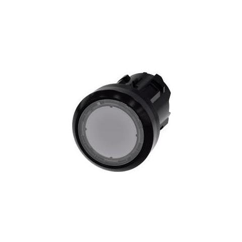 Drucktaster Bettiger Flach, Frontring Kunststoff Klar Sirius Act 3su1001-0ab70-0aa0 1 St. (3su1001-0ab70-0aa0) - Foto 1