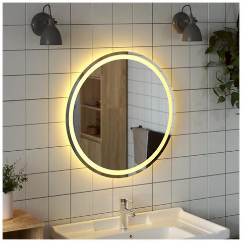 Specchio Da Bagno Led 70 Cm Rotondo - Foto 2