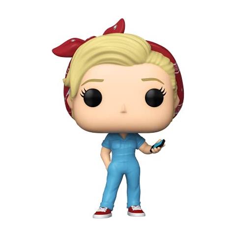 Funko Tv: Parks And Rec - Leslie The Riveter, Multicolore (56170) - Foto 1