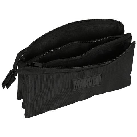 Portaoggetti Triplo Capitán América Nero (22 X 12 X 3 Cm) - Foto 3