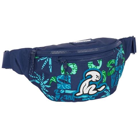 Marsupio Glassy Blu Marino 23 X 12 X 9 Cm - Foto 1