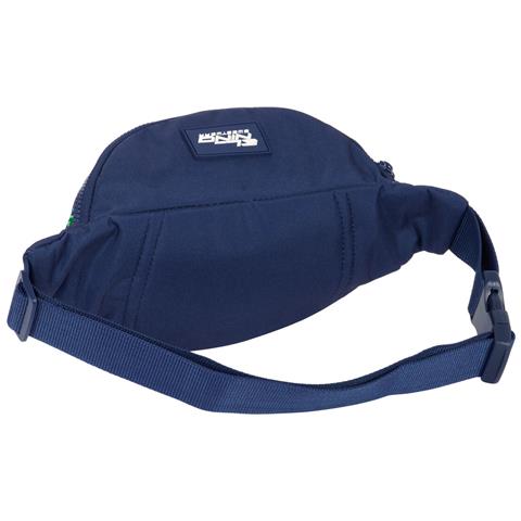 Marsupio Glassy Blu Marino 23 X 12 X 9 Cm - Foto 2