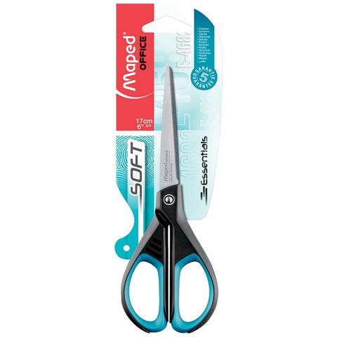 Forbicine Maped Essentials Soft E4682 Nero Azzurro Acciaio Inossidabile 17 Cm (24 Unità) - Foto 2