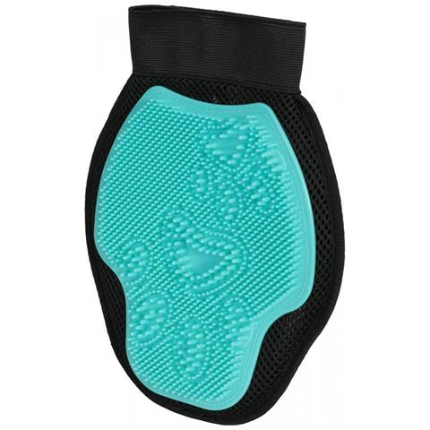 Spazzola Per Cani 470837 Guante Nero Multicolore Nero /blu - Foto 3