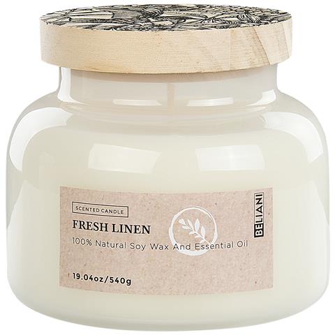 Candela Profumata Delight Bliss Cera Di Soia Note Fresche - Foto 2