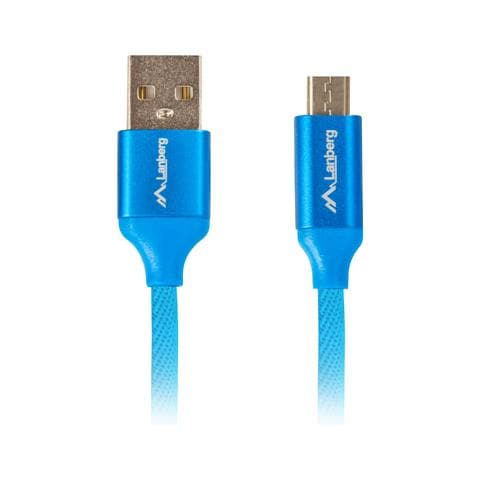 CA-USBM-20CU-0018-BL cavo USB 1,8 m USB 2.0 Micro-USB A USB A Blu - Foto 1