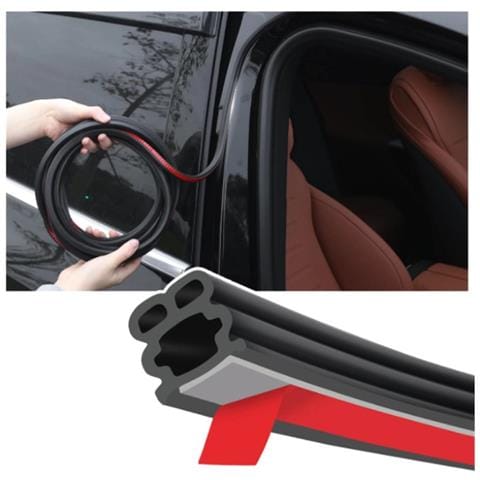 Guarnizione Per Porta Auto, Guarnizione In Gomma Insonorizzante 5m - Foto 2