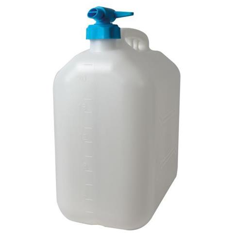 Tanica Graduata 20 L Per Alimenti Con Tappo/rubinetto - Foto 2