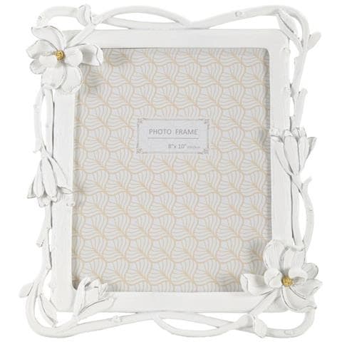 Portafoto Olistic 12 - Bianco - Poliresina - 29,3x3x33,5 Cm - Foto 2