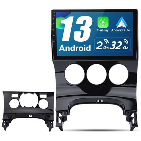 Android Autoradio Per Peugeot 3008 5008 (2009-2018) Con Carplay Android Auto, 9 Pollici Touchscreen Gps Bluetooth Wifi Usb Comandi Al Volante Fm Rds - Foto 1