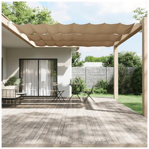 Paravento Verticale Grigio Talpa 140x800 Cm In Tessuto Oxford - Foto 6