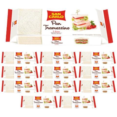 Pan Tramezzino 12 Confezioni Da 250 Grammi - Foto 1