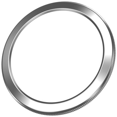 Elegante Lunetta In Pc Per Xiaomi Watch S4 - 4,7 Cm Silver - Foto 2