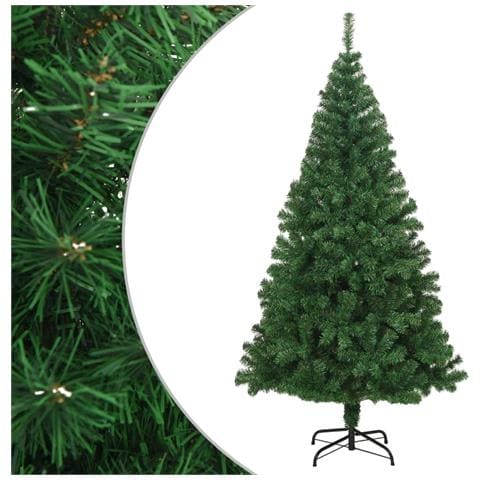 Lusso Casadino -  Albero Di Natale Artificiale Con Rami Spessi Verde 210 Cm Pvc - Foto 2