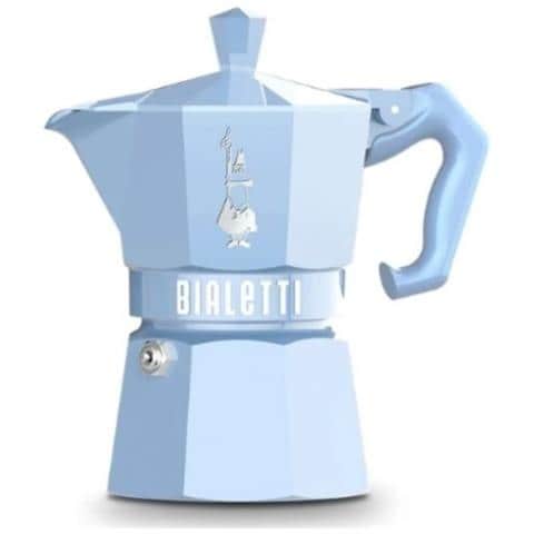 Caffettiera Italiana Da 3 Tazze, Azzurra - 0009061 - Foto 1