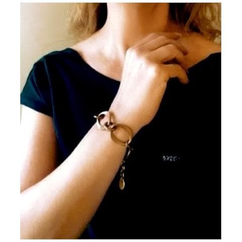 Bracciale O-link Placcato Bronzo - Foto 3