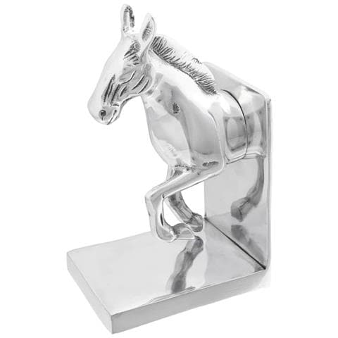 Fermalibri 2 pcs Argento 11 x 14 x 25 cm Alluminio - Foto 1