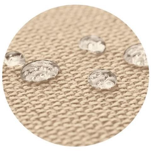 Set di cuscini da giardino 100x60x50 cm impermeabile beige - Foto 6