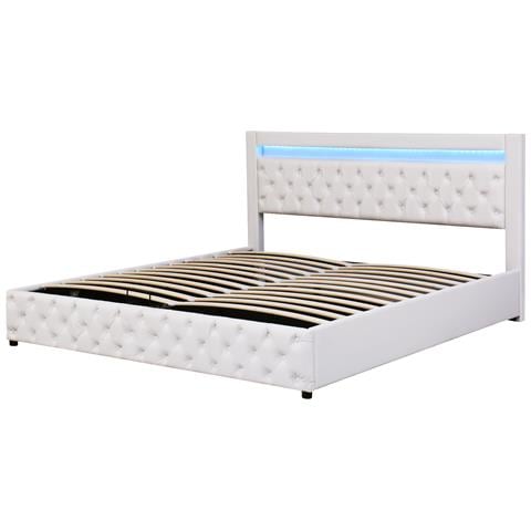 Letto Con Rivestimento In Pu E Doghe Che Riducono Il Rumore - Foto 3