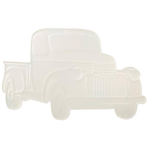 Piatto Decorativo Da Parete In Metallo 35x56x1h - Foto 5