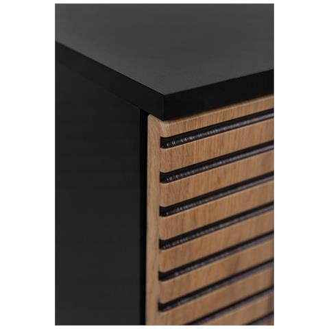 | Mobili da bagno | Marrone opaco, nero | L /A /D circa 80/57/46 cm | Mobiletto, mobile da bagno, mobile da bagno, LOFT - Foto 2