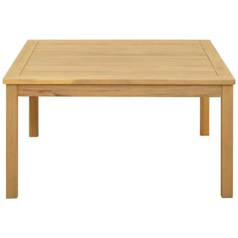 Tavolino da salotto Acacia chiaro 85 x 85 x 45 cm - Foto 2