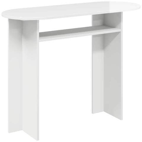 Tavolo consolle Bianco Lucido 100 x 39,5 x 75 cm - Foto 1