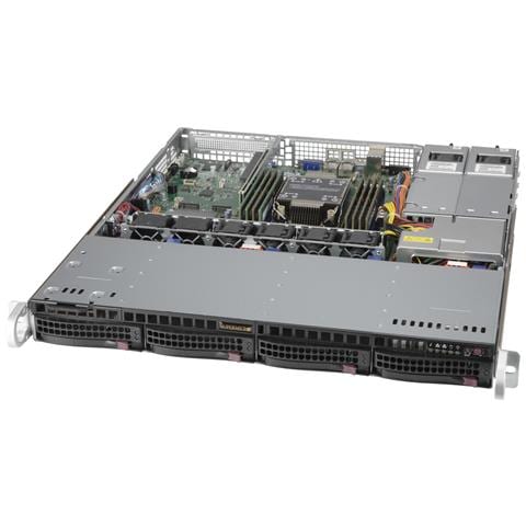 CSE-813MF2TQC4-R407CB computer case Supporto Nero, Grigio 400 W - Foto 1