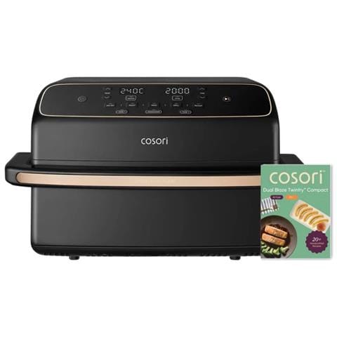 Dual Blaze Twinfry Singolo 8,6 L Indipendente 2700 W Friggitrice ad aria calda Nero - Foto 2