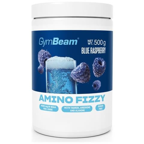 Aminoacidi Amino Fizzy effervescenti 500 g Lampone Blu - Foto 1