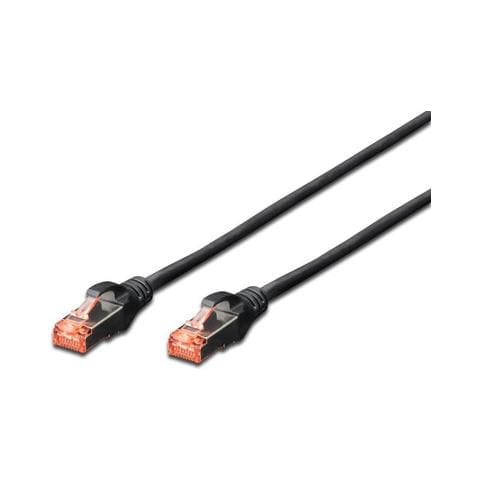Cavo Rete S-Ftp Cat. 6 Doppia Schermatura Ls0H Colore Nero Mt. 0,25 - Foto 1