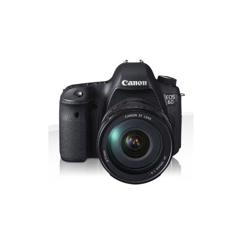 EOS 6D + EF 24-105mm Kit fotocamere SLR 20.2MP CMOS 5472 x 3648Pixel Nero - Foto 1