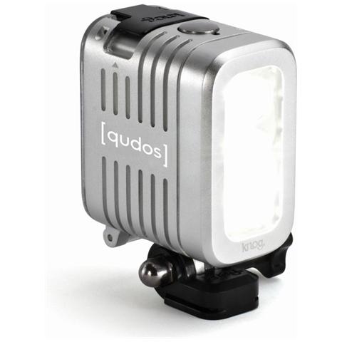 Torcia LED 400 Lumen compatibile GoPro colore Argento - Foto 3