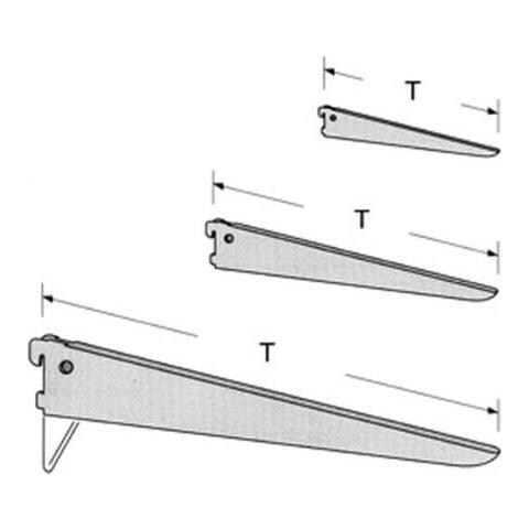 19940793 Reggimensola ad "U" - 37 cm. - bianco - Foto 1