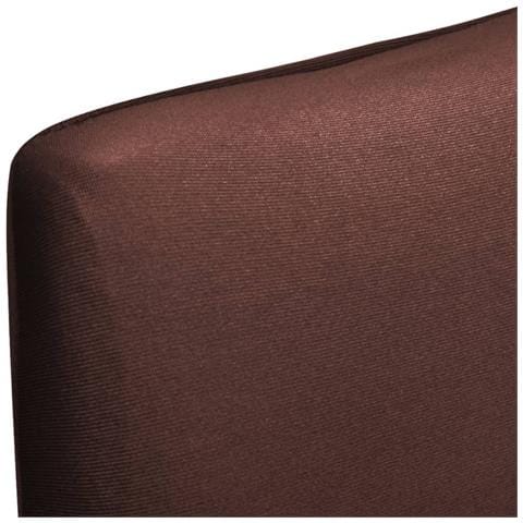 Set 4 Pz Fodera Elastica Per Sedie Marrone - Foto 5